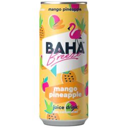BAHA Breeze nesycený nápoj s příchutí manga a ananasu 330 ml