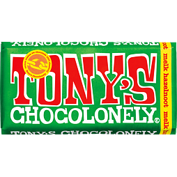 Tony's milk chocolate with hazelnuts 180 g