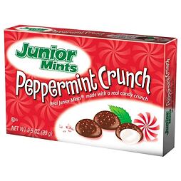 Junior Mints čokoládové bonbonky s náplní s příchutí mátových bonbonů 99 g