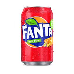 Fanta carbonated drink with fruit flavor 330 ml