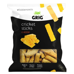 Grig cricket bars with cheese flavor 100 g