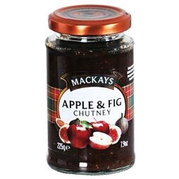 Mackays apple & fig chutney 225 g