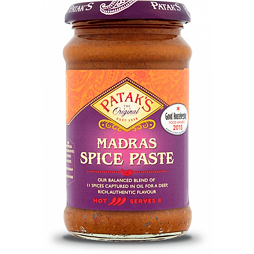 Pataks spicy paste for cooking Madras 283 g
