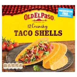 Old El Paso corn flakes for the preparation of the Taco dish 12 pcs. 156 g