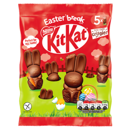 Kit Kat milk chocolate with cream filling with pieces of cookies in the shape of a bunny 55 g