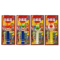 PEZ Nintendo Super Mario cukrové bonbonky 1 ks 17 g