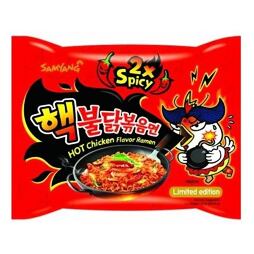 Samyang spicy instantní pálivé ramen nudle s kuřecí příchutí 140 g