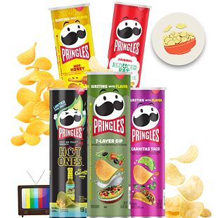 Pringles všude, kam se podíváš