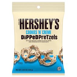 Hershey's pretzels with cookies and cream flavored glaze 120 g