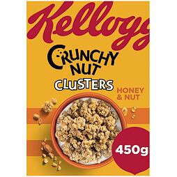 Kellogg's Crunchy Nut Clusters Honey & Nut 450 g