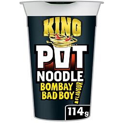 King Pot Noodle instant noodles with Indian chicken curry flavor 114 g