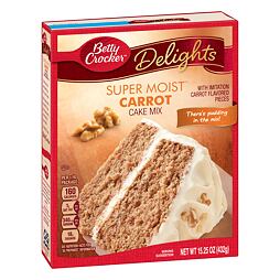 Betty Crocker Delights Super Moist Carrot Cake Mix 432 g