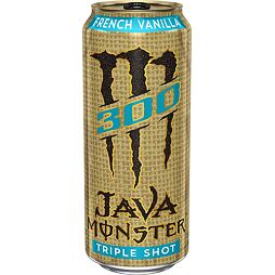 Monster Java 300 Triple Shot energy drink with coffee and French vanilla flavor 443 ml
