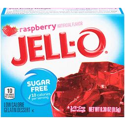 Jell-O Sugar Free Raspberry 8,5 g