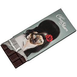 ChocStars Amy Winehouse hořká čokoláda 100 g