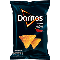 Doritos sweet chilli pepper corn tortilla chips 272 g