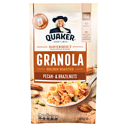 Quaker pumpkin seeds, pecan & brazil nuts granola 350 g