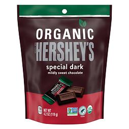 Hershey's mini organické hořké čokoládky 119 g