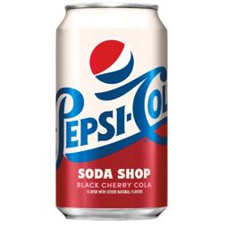 Pepsi Soda Shop sycený nápoj s příchutí černé třešně 355 ml