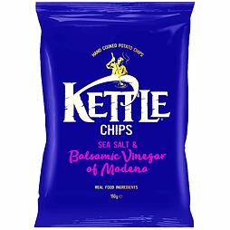 Kettle Chips chipsy s příchutí mořské soli a balzamikového octa Modena 150 g