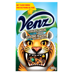 Venz Tiger vanilla milk chocolate sprinkles 200 g