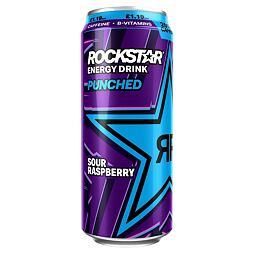 Rockstar Punched energetický nápoj s příchutí kyselé maliny 500 ml PM