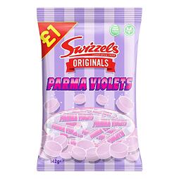 Swizzels Parma Violets cucavé bonbony s příchutí fialky 142 g