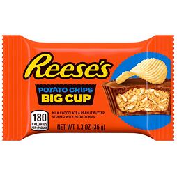 Reese's čokoládový košíček plněný arašídovým máslem s kousky chipsů 36 g