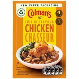 Colman's Chasseur chicken seasonings 43 g