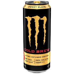 Monster Java energetický kávový nápoj s příchutí černé kávy 443 ml