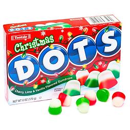 Dots vánoční kyselé gumové bonbony 170 g