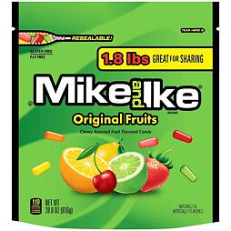 Mike and Ike žvýkací bonbony ovocných příchutí 816 g