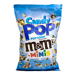 Candy Pop sweet popcorn with pieces of milk chocolate M&M's candies 149 g