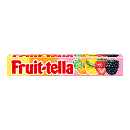 Fruit-Tella žvýkací bonbony s příchutí ovoce 45 g