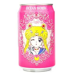 Ocean Bomb Sailor Moon sycený nápoj s příchutí pomela 330 ml