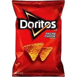 Doritos corn chips with nacho cheese flavor 100 g