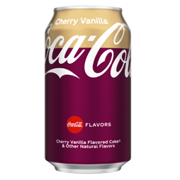 Coca-Cola cherry & vanilla carbonated soda 355 ml