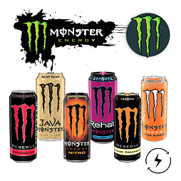 Energetická pecka s Monster Energy