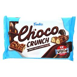 Fundiez Crunchy Cookies with Milk Chocolate Icing with Cookies and Cream Flavored Filling 3 x 45g