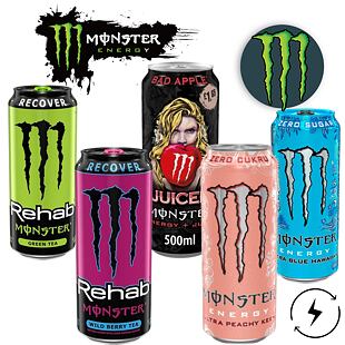 Energetická pecka s Monster Energy