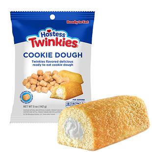 Hostess Twinkies cookie dough pieces 142 g + Hostess Twinkie cream-filled bun 38.5 g