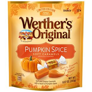 Werther's US Limited Edition karamelky s příchutí dýně Pumpkin Spice 243 g
