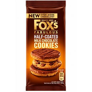 Fox's pšeničné sušenky s čokoládovou polevou 175 g