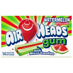 Airheads watermelon chewing gum 34 g