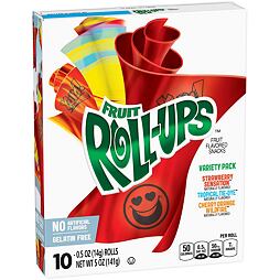 Fruit Roll-Ups soft strips of fruit flavors 141 g