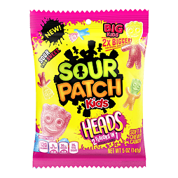 Sour Patch Kids jelly candies with fruit flavors 141 g
