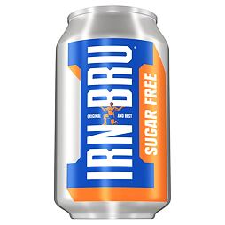 Irn-Bru carbonated drink without sugar 330 ml