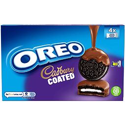 Oreo sušenky s mléčnou čokoládou Cadbury 164 g