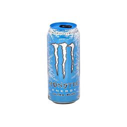 Monster Ultra Blue low calorie berry energy drink 473 ml