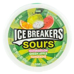 Ice Breakers melon, apple & tangerine sour mints 42 g